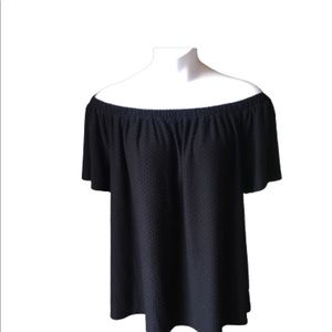 Apt 9 Off-Shoulder Short Sleeve Top